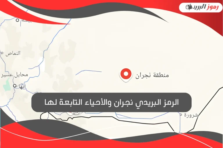 الرمز البريدي نجران